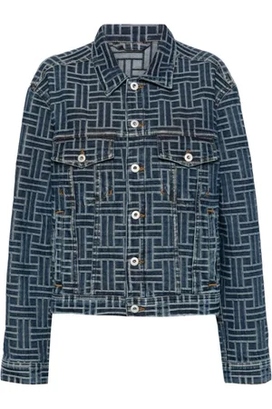 Kenzo Denim Jackets, female, , Size: M Signature Weave Denim Jacket