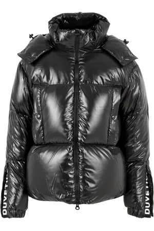 Duvetica Down Jackets, female, , Size: S Front Zip Hooded Jacket