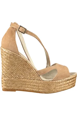 Espadrilles Wedges, female, , Size: 9 US Open Toe Wedge Sandals