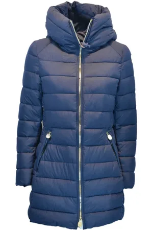 Invicta Parkas, male, , Size: XL Long Puffer Jacket with Hood