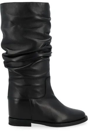 Via Roma High Boots, female, , Size: 9 US Folded Boot