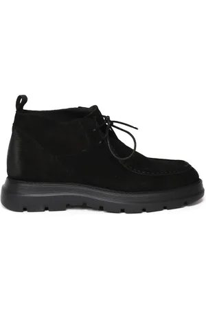 Giuliano Galiano Lace-up Boots, male, , Size: 7 US Suede Flat Shoes
