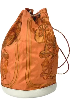 Hermès Pre-owned Bucket Bags, female, , Size: ONE SIZE Pre-owned Fabric shoulder-bags