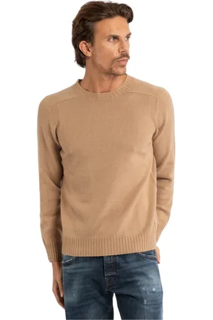 Gran Sasso Round-neck Knitwear, male, , Size: S Versatile and Refined Sweaters