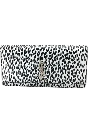Saint Laurent Pre-owned Clutches, female, , Size: ONE SIZE Pre-owned Leather clutches