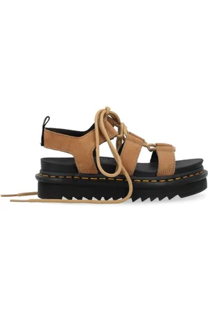 Dr. Martens Flat Sandals, female, , Size: 7 US Savannah Nubuck Ankle Boots