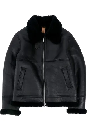 GIORGIO BRATO Light Jackets, male, , Size: XL Shearling Pilot Jacket