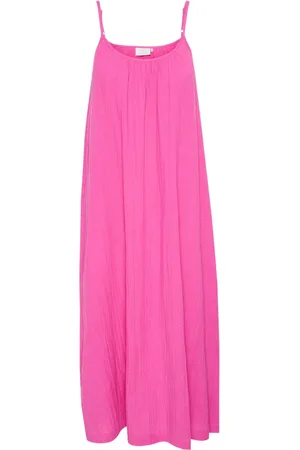 Kaffe Midi Dresses, female, , Size: 3XL Simple Strap Dress in Rose Violet