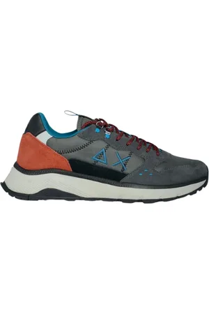 sun68 Sneakers, male, , Size: 7 US Grey Sneaker for Fire and Camping