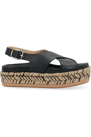 Paloma Barceló Flat Sandals, female, , Size: 7 US Francia Nappa Sandal