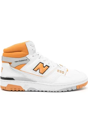 New Balance Sneakers, male, , Size: 10 US /Orange High-Top Sneakers
