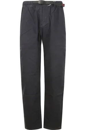 Gramicci Straight Trousers, male, , Size: XL Cotton Elasticated Waist Trousers with Pockets
