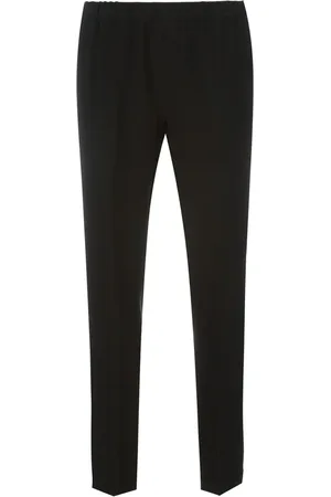 ALBERTO BIANI Cropped Trousers, female, , Size: XS Color Block Straight Trousers