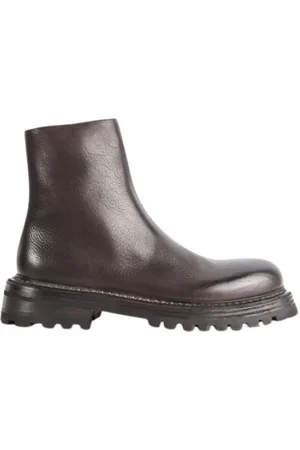 MARSÈLL Ankle Boots, male, , Size: 9 1/2 US Leather Carrucola Boots