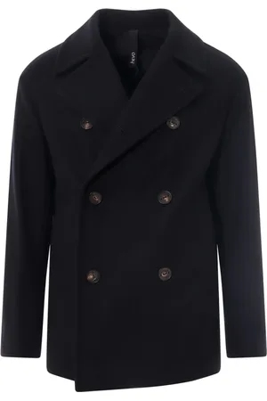 HEVO Double-Breasted Coats, male, , Size: L Trani