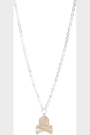 MASTERMIND Necklaces, male, , Size: ONE SIZE Charm Necklace in Silver Gold