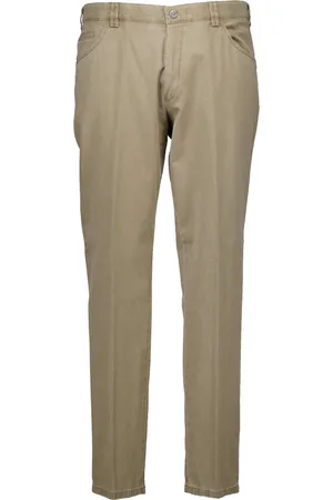 Meyer Slim-fit Trousers, male, , Size: W31 Chino Taupe Dublin Pants