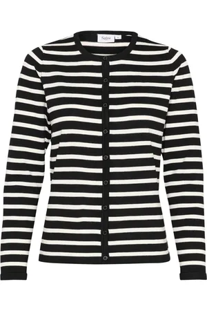 Saint Tropez Cardigans, female, , Size: XS Striped Cardigan Mila Stripe
