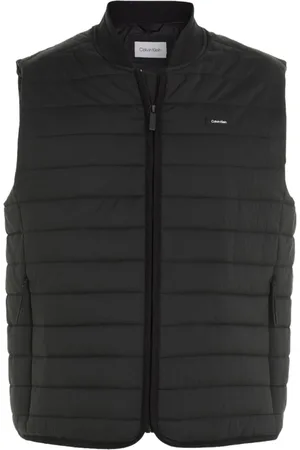 Calvin Klein Vests, male, , Size: L Quilted Packable Puffer Vest