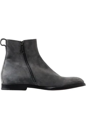 Dolce & Gabbana Chelsea Boots, male, , Size: 6 US Elegant Chelsea Leather Boots