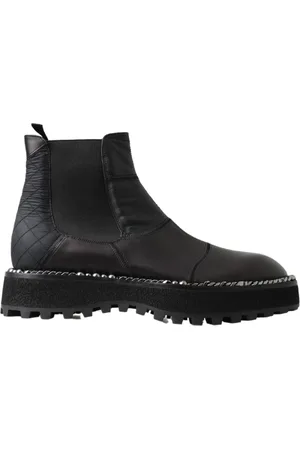 Dolce & Gabbana Chelsea Boots, male, , Size: 12 US Elegant Ankle Stretch Boots