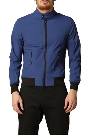 RefrigiWear Light Jackets, male, , Size: XL High-neck Bomber Jacket in Bi-stretch Fabric