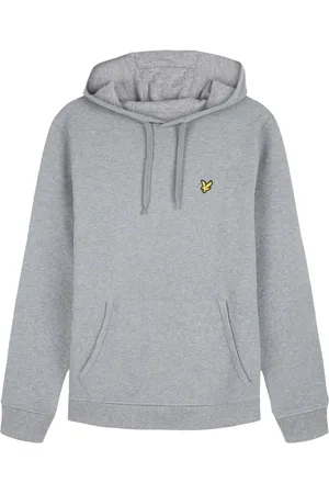 Lyle & Scott Hoodies, male, , Size: M Pullover Hoodie Marl