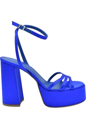 SERGIO LEVANTESI High Heel Sandals, female, , Size: 10 US Silk Platform Sandals