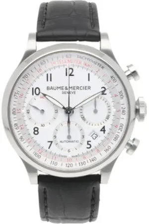 Baume & Mercier Pre-owned Watches, male, , Size: ONE SIZE Pre-owned Fabric watches