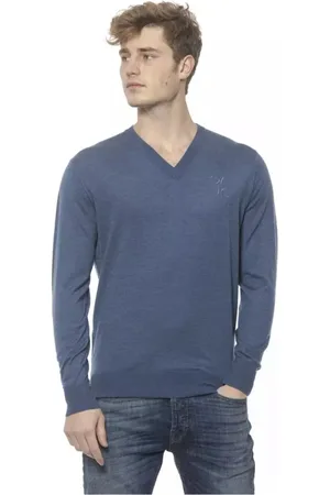 BILLIONAIRE Cashmere Knitwear, male, , Size: S Luxury Cashmere V-Neck Sweater