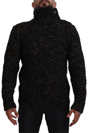 Dolce & Gabbana Turtlenecks, male, , Size: XS Elegant Turtleneck Sweater in Luxurious Wool Blend