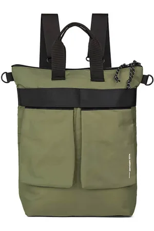 Mads Norgaard Backpacks, female, , Size: ONE SIZE Stylish Olive Backpack Tian Forever