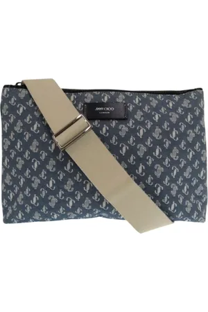 Jimmy Choo Pre-owned Cross Body Bags, female, , Size: ONE SIZE Pre-owned Canvas shoulder-bags