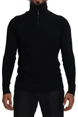 Dolce & Gabbana Turtlenecks, male, , Size: 2XL Luxurious Silk Blend Sweater