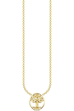 Thomas Sabo Necklaces, female, , Size: ONE SIZE Necklace Tree of Love with white stones