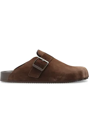 Balenciaga Mules, male, , Size: 6 US Sunday Suede Slides