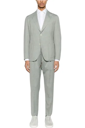 ELEVENTY Single Breasted Suits, male, , Size: L Elegant Suit Abito 07 Set