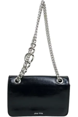 Miu Miu Pre-owned Cross Body Bags, female, , Size: ONE SIZE Pre-owned Leather shoulder-bags