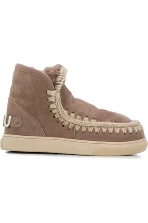 Mou Winter Boots, female, , Size: 11 US Beige Sneakers for Women Aw24