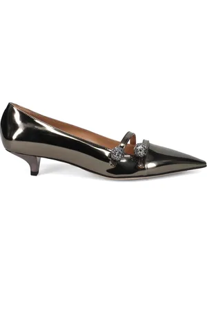 Prosperine Pumps, female, , Size: 7 US Elegant Silver Heel Pumps