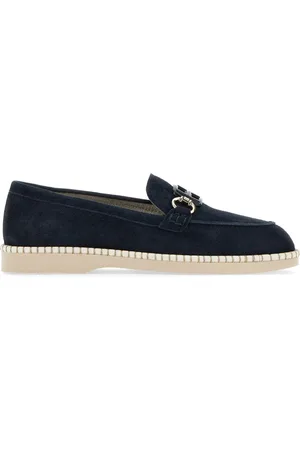 Hogan Loafers, female, , Size: 6 US Classic Suede Moccasin Loafers