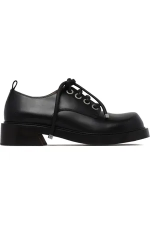 Alexander McQueen Laced Shoes, male, , Size: 10 US Flat Shoes Elegant Style