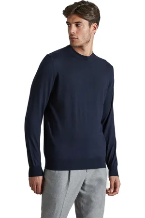 COLOMBO Cashmere Knitwear, male, , Size: M Cashmere Silk Sweater
