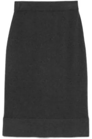 Brunello Cucinelli Midi Skirts, female, , Size: S Midi Knit Skirt