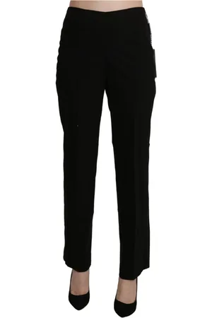 Bencivenga Slim-fit Trousers, female, , Size: S Elegant Straight High-Waisted Pants
