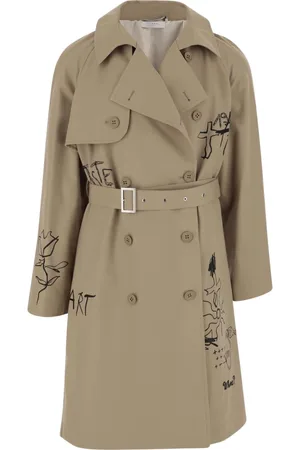 1989 STUDIO Trench Coats, male, , Size: XL Scribble Patterned Tote Bag