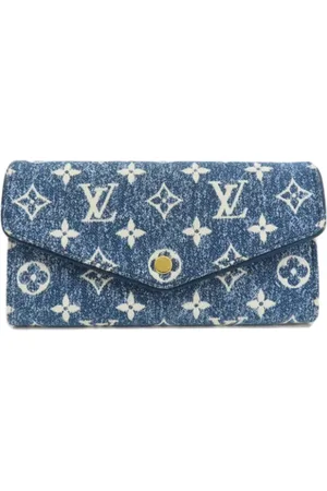 LOUIS VUITTON Pre-owned Wallets, female, , Size: ONE SIZE Pre-owned Denim wallets