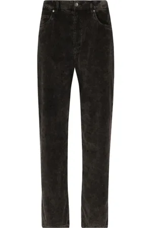 Dolce & Gabbana Straight Trousers, male, , Size: M Trousers Pantalone