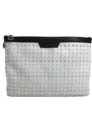 Jimmy Choo Pre-owned Clutches, female, , Size: ONE SIZE Pre-owned Leather clutches