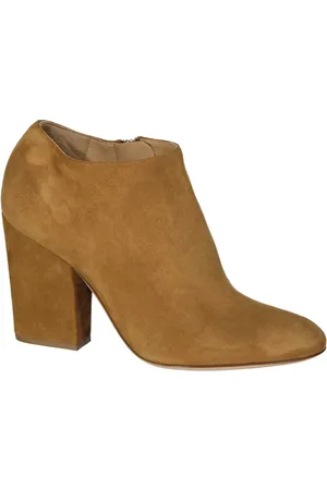 Sergio Rossi Heeled Boots, female, , Size: 5 1/2 US Leather Ankle Boots